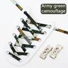 NEW Colourful Elastic Laces Sneakers Lock No Tie Shoelaces Kids Adult 8mm Wide Flat Shoelace Without Ties Shoes Accessories
