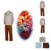 Stranger Things Disfraz de Cosplay de Will Byers Poliéster Traje de Juego de Rol Para Fans del Anime Personajes Especiales Incluidos