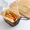 Square Fry Baskets Stainless Steel Fry Basket with Handle Steel Kitchen Cooking Tool for Crispy French Fry Chip Basket French