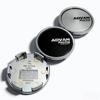 4pcs 58mm 53mm Car Wheel Center Caps With Advan Racing Logo Emblem Badge Wheel Hubcaps Rim Center Dust Cover Hub Accessories
