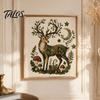 Tela Decorativa Materiali per Cucito Kit Patchwork Mitico Selvaggio Arte Tessile Stratificata Drago Esperienza Immersiva Kit Creatura Mitica Fenice