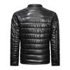 Winter Fashion Duck Thick Down Jacket Men Outwear Men's Jacket Hooded Snow Outerwear Coats Motorcycle Leather Jacket