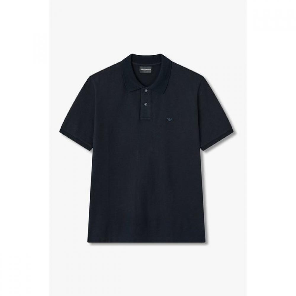 Emporio Armani Men S Eagle Embroidered Pique Polo Shirt A516126051 S