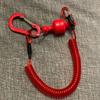 Outdoor-Angeln 1,5m Sicherheitsseil Magnetischer Release-Clip Netzhalter Schnellverschluss Starker Magnetischer Tragbarer Schnallenverschluss