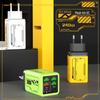 Mecha Style PD240W Fast Charger: 4-USB & 2-Type-C Ports, Compatible with Apple & Huawei Devices
