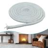 2m Fiberglass Fire Rope Insulation Fireproof Sealing Strip  for Wood or Pellet Fireplaces