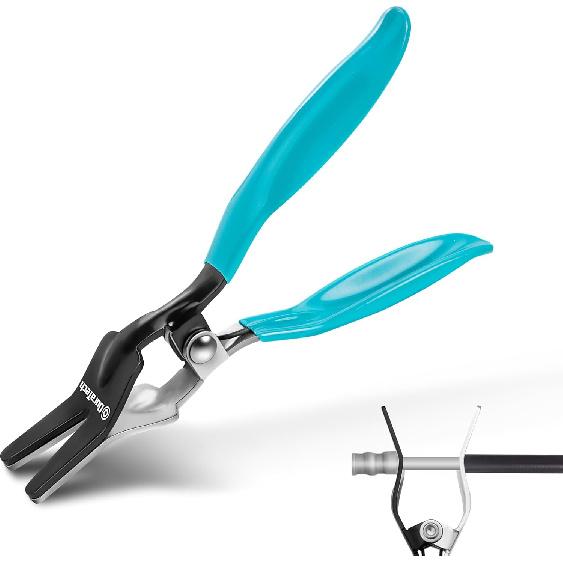 DURATECH Hose Removal Pliers, Automotive Hose Remover Pliers For Fuel And Vacuum Line Tubes, Separator Tool For Fuel, Radiator, Water And Gas Lines