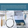 Snow Blower Cable Auger Control Cable Snow Clearing Weather-resistant Construction Length 25.7 Inches For Ariens Snow Blower