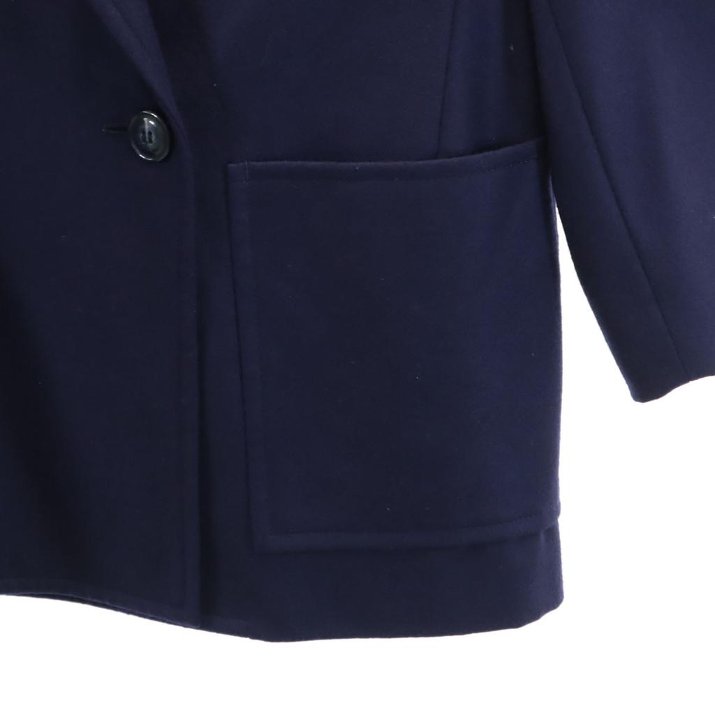 YVES SAINT LAURENT 90s Old double tailored jacket M Navy Women Used