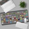 HD Printing MousePad Game Monster Hunter Wilds Mouse Pad Natural Rubber Keyboard Mat Office Desk Mat Computer Gaming Accessories