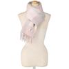 Elensia Blend Reversible Scarf for Men and UV Protection Check 30 X 186 Gift Idea Wool/Cashmere Women, Washable, (Over 98%), Pattern, Cm, 160g, Pink,
