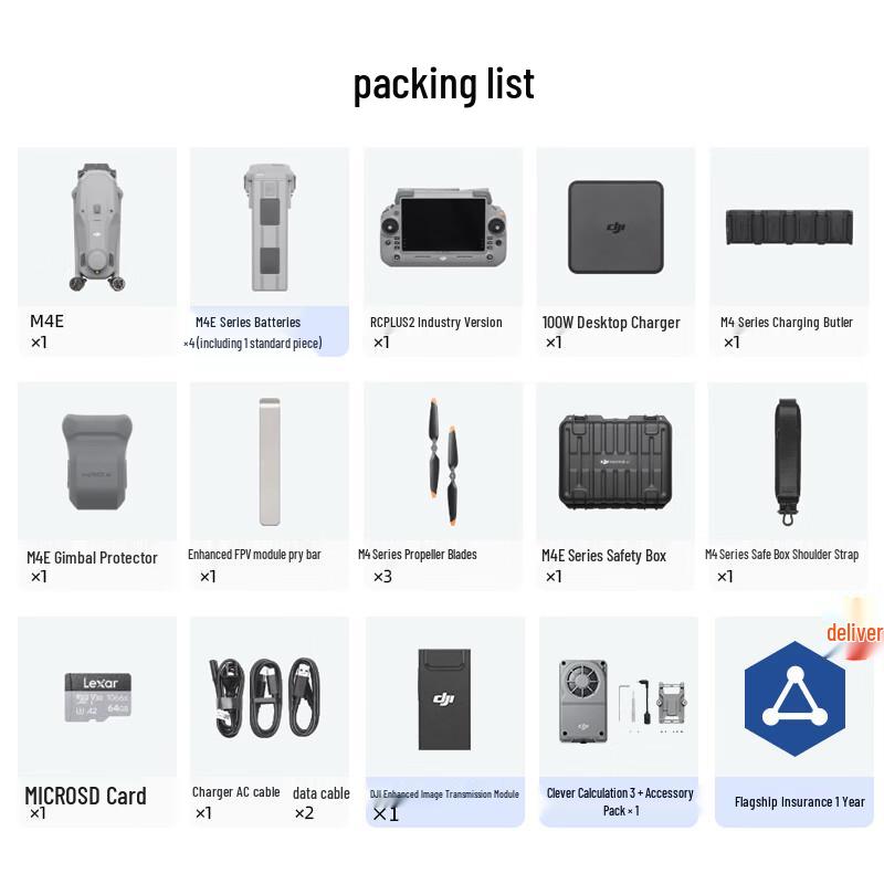 DJI Matrice 4E Enterprise Drone Flagship Bundle (CN Version)