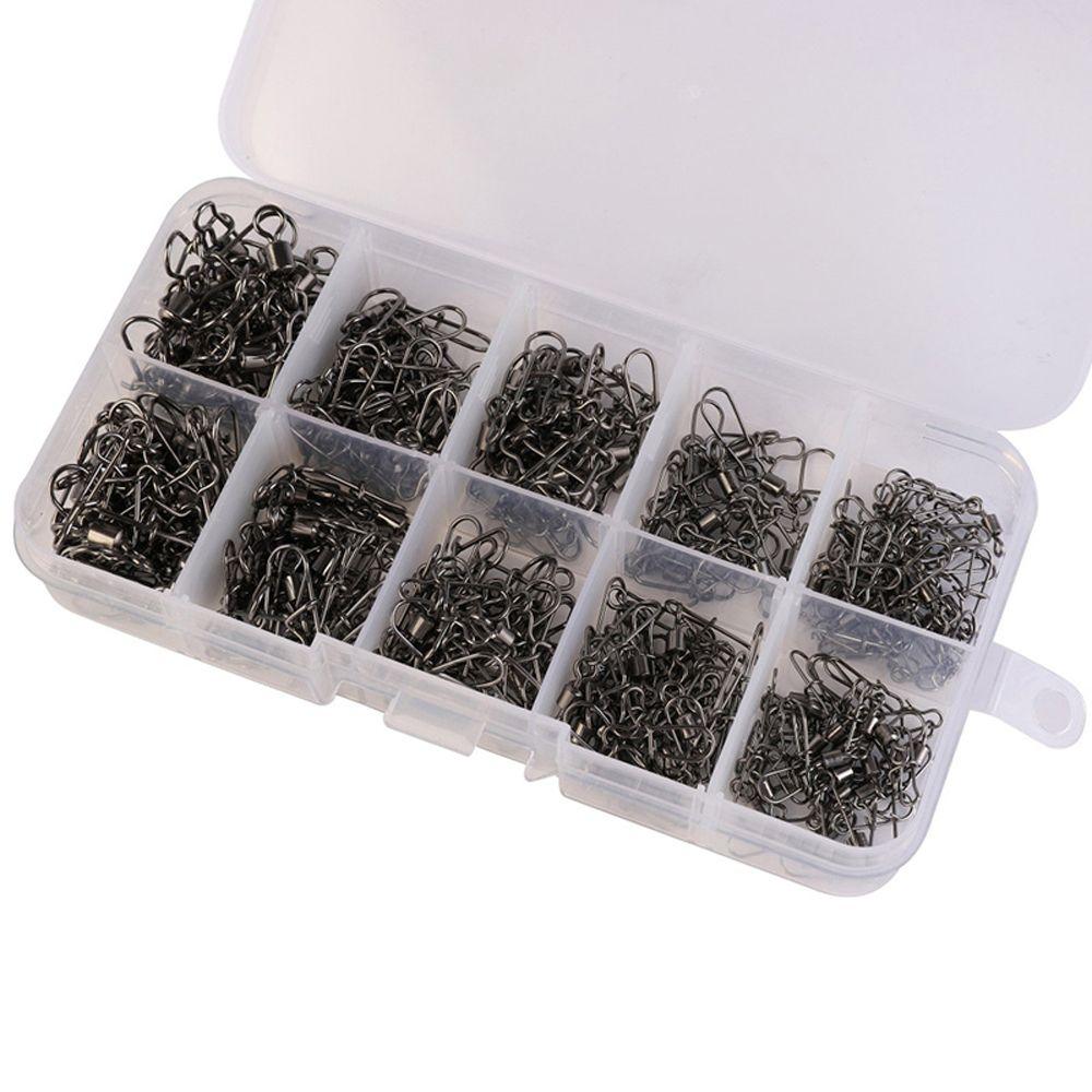 Accessories Swivel Connector Swivels Interlock Pin Snap Fishing Connector Fishing Rolling Connector