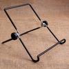Verstellbarer Desktop-Tablet-Ständer - Schwarzer Metallrahmen