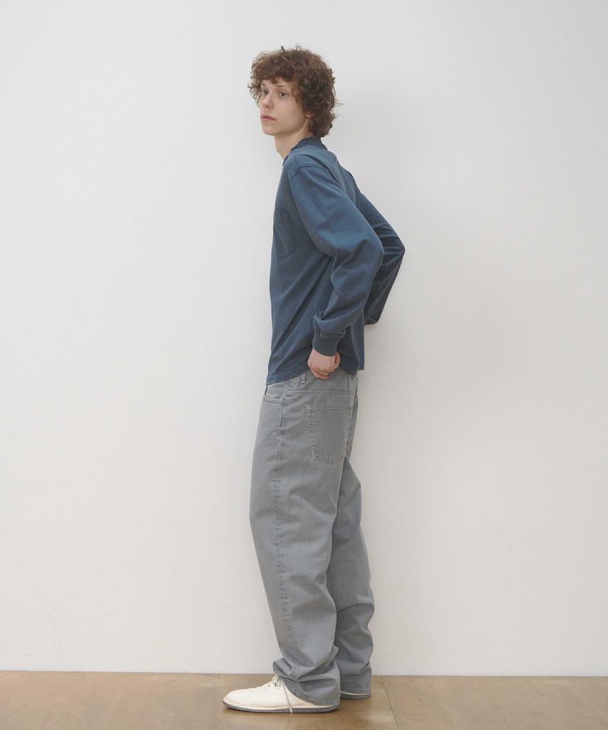 Sebeuntinendeu 17 Simple Cotton Pants Lgry