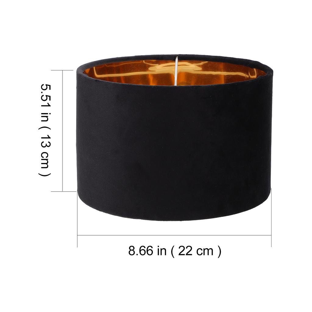 Cloth Craft Lampshade Simple Table Light Cover For Bedroom Living Room Decor Dust Protection Warm Lighting Effect