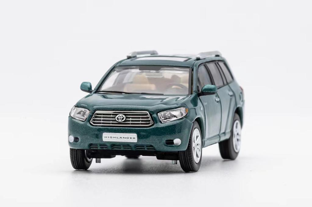 Gaincorp Products Toyota Highlander LHD Green Finished Product 1/64