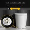 Universal Steel Ball Nylon Furniture Caster - Adhesive, Hole-Free Sliding Wheel