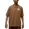 Air Flight Essential Oversized T-shirt Asia Sizing 'Brown' Men's DZ0605-231