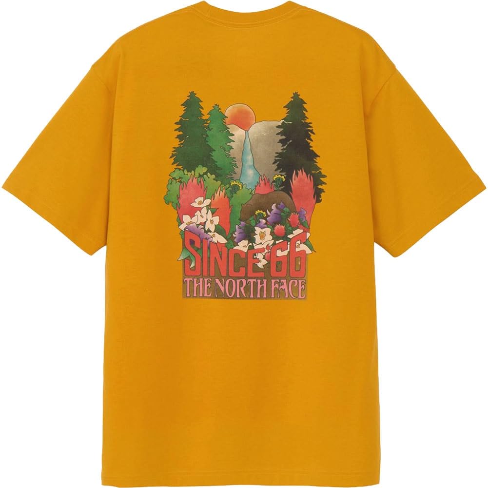 

Северная футболка с коротким рукавом, сшитая из кусков ткани, Yosemite Falls, Summit Gold, S [The Face] Футболка с коротким рукавом