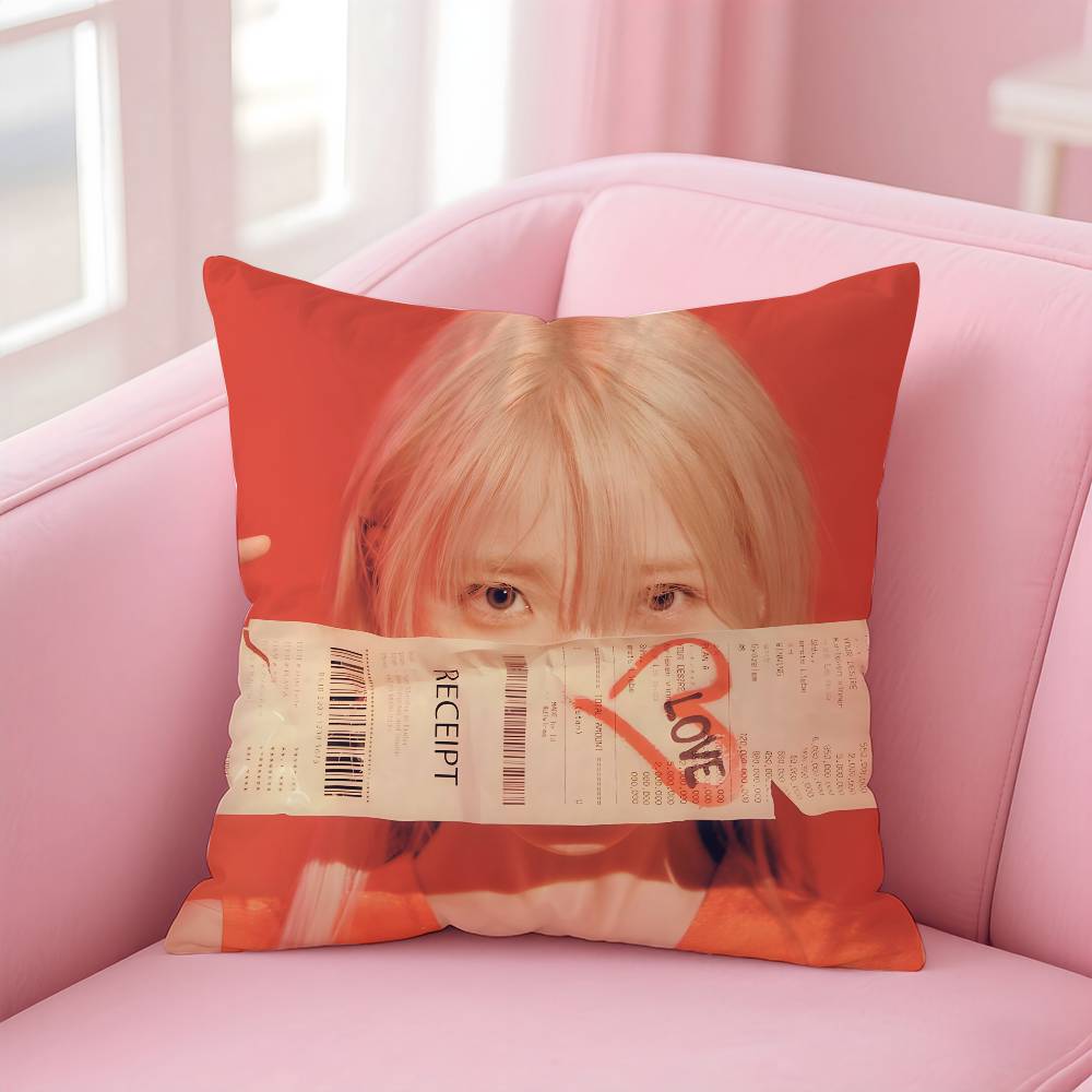 SINGER i-IU Pillow Case pattern printing pillowcase living room sofa cushion cover bedroom room decor