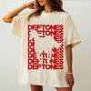 Deftones Tshirt Women Y2k Classic Kawaii Graphic Gothic Vintage Tshirt Pop Culture Aesthetic Hip Hop Classic Kawaii Digital