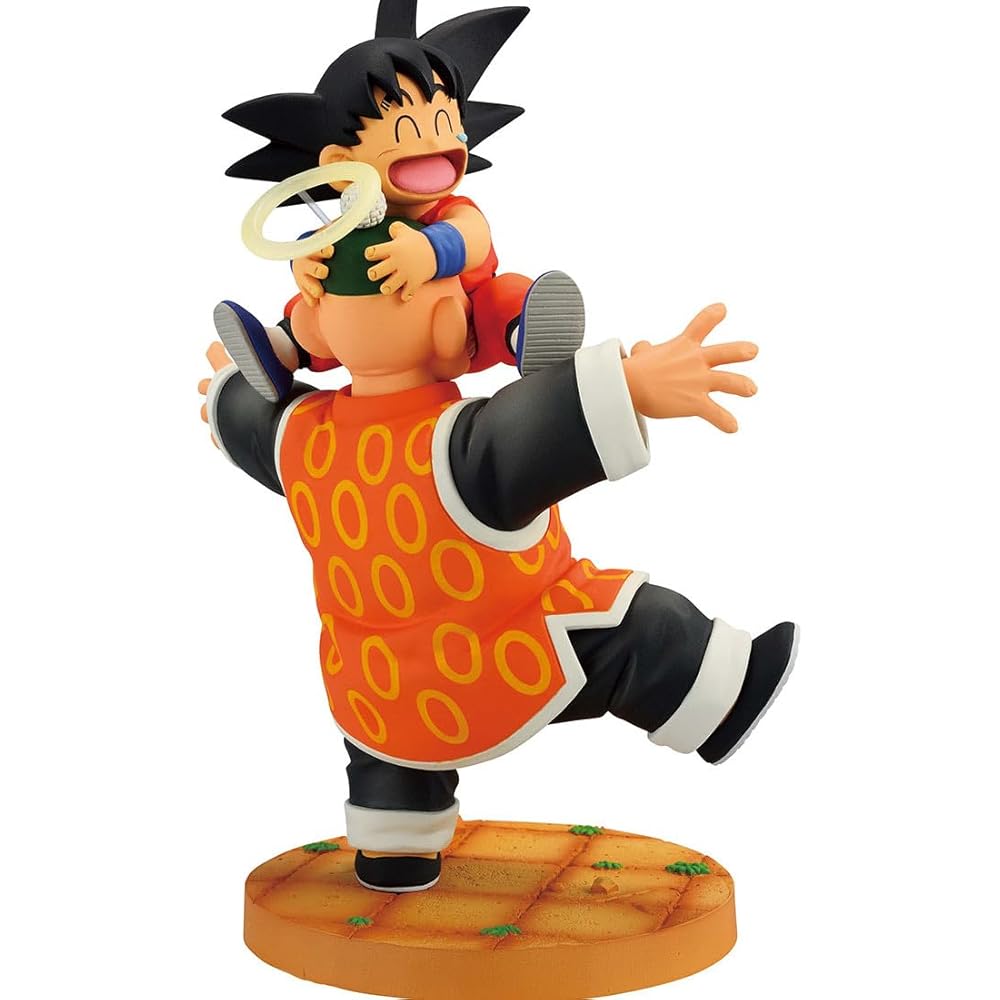 Ichiban Kuji Dragon Ball Son Goku & Son Gohan Dragon History II Revivable Moment Collector s Figure