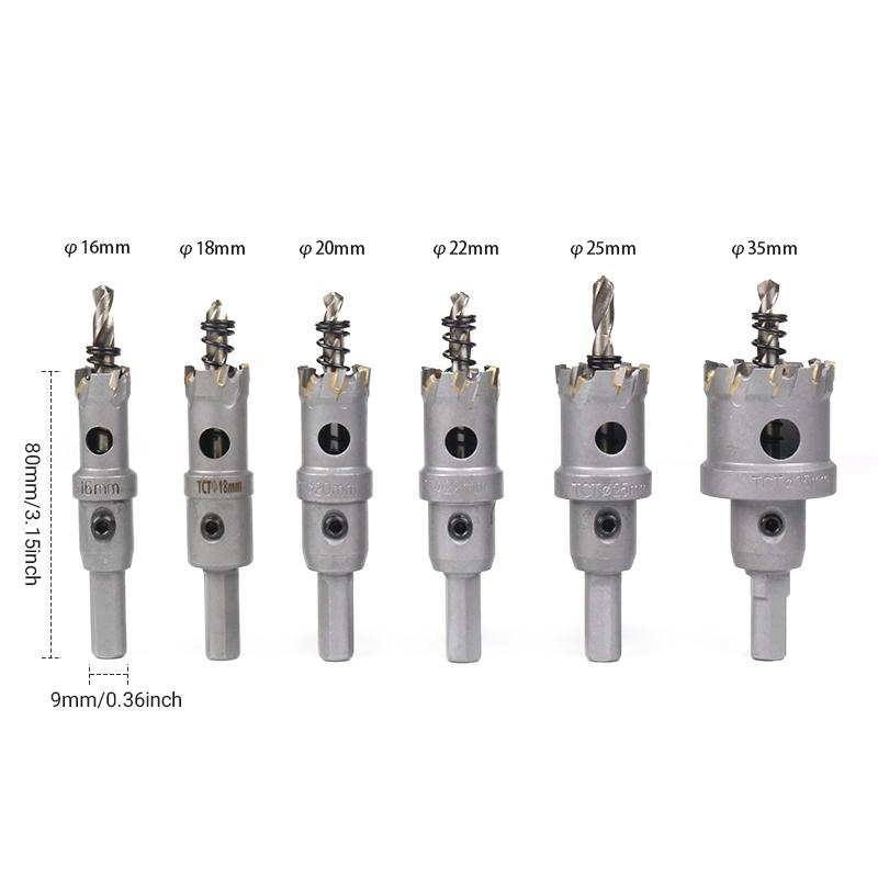 

Открывалка для отверстий из нержавеющей стали, сверло из специального сплава для толстой железной пластины, набор инструментов для открывания рта из металла