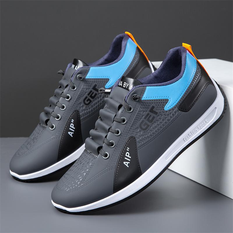 

Мужская обувь новая весенняя тенденция повседневная мода обувь на платформе мужская спортивная трендовая обувь на одной педали 44