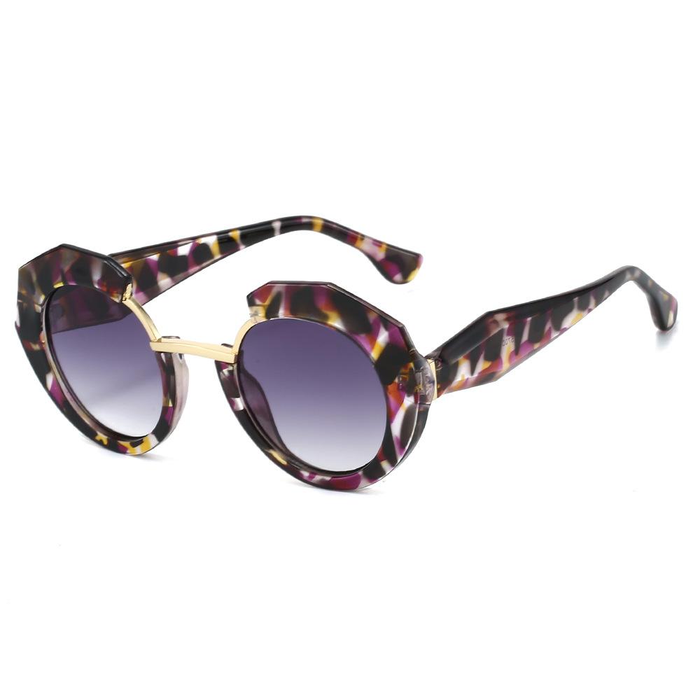 Unisex Irregular Women Sunglasses UV400 Fashion Designer Brand Black Y2K Trend Eyewear Cute Stylish Men Female Glasses
