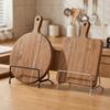 Rustproof Pot Lid Holder Space Saving Kitchen Organizer Minimalism Dish Storage Rack  Kitchen