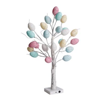 Easter Decorations 14 Inch Easter Egg Tree Garden Decors Easter Decorations Easter Egg Tree Lights Lit Household Accessories