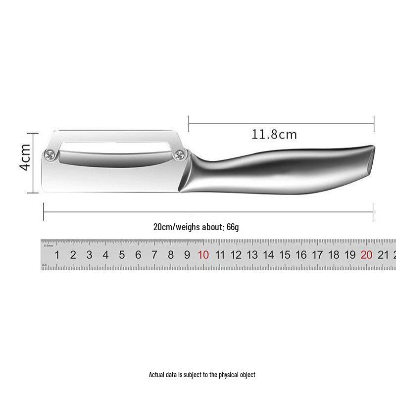 Stainless Steel Sugarcane Peeler & Multi-Functional Fruit Knife