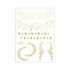 Waterproof Metallic Face Tattoo Stickers - Freckles & Party Designs