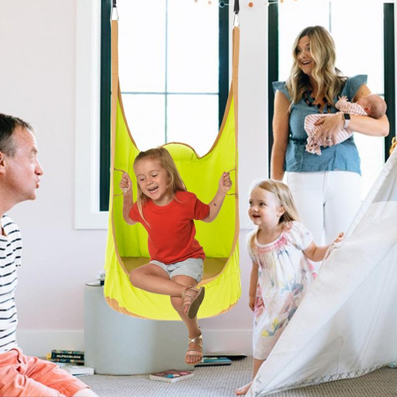 Kreative Kinder Hängematte Gartenmöbel Pod Schaukeln Stuhl Indoor Outdoor Hängesitz Kind Bequemer Schaukelsitz Terrasse