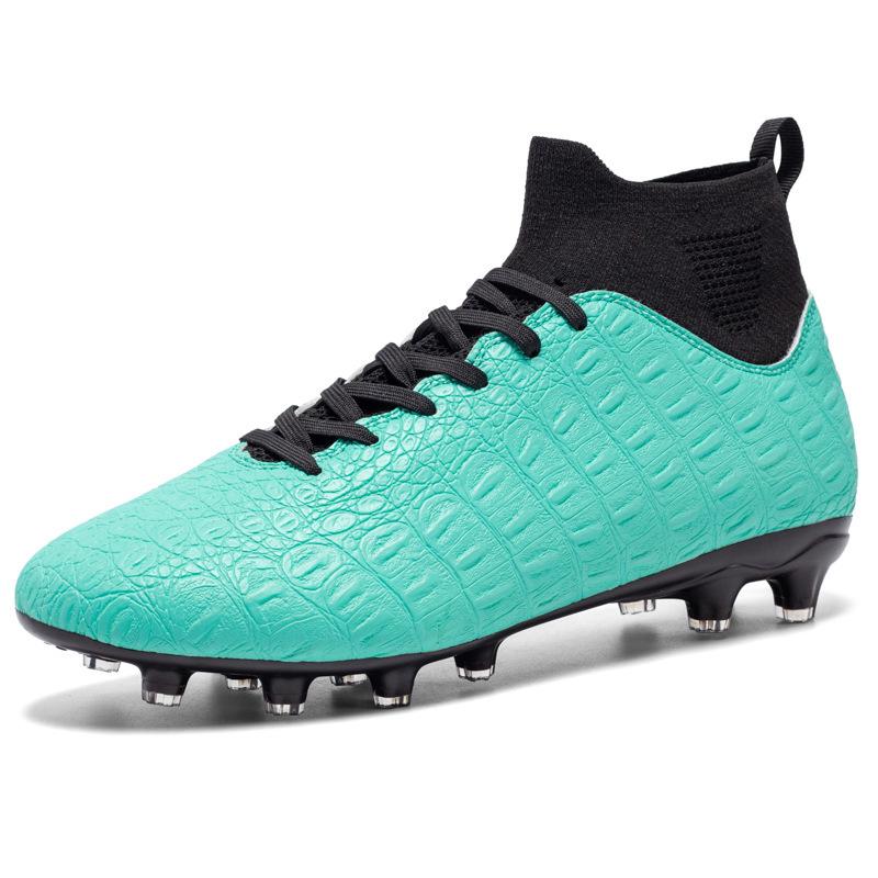 Football Shoes Men's High Top Shoes Spring Sports Youth Students Foreign Trade Competition Women's Spikes Large Size Training