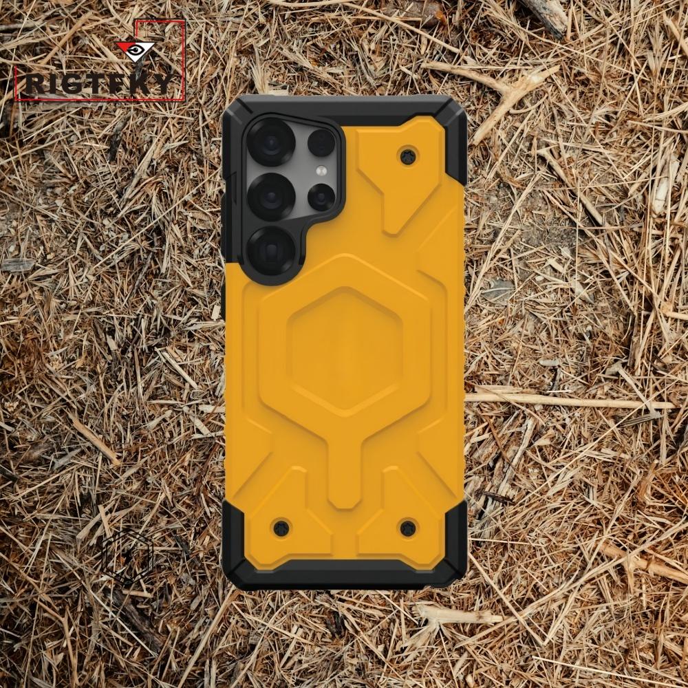 Luxury Heavy Shockproof Armor Phone Case for Samsung Galaxy S26 Ultra S25 S24 S23 Plus Magnetic for MagSafe Rugged Back Cover