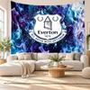 Everton Football Wall Tapestry, Soft Fabric Wall Hanging, Decorative Backdrop For Bedroom Home Wall Art