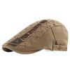 Men Flat Cap Newsboy Hat Beret Cabbie Ivy Cap Patchwork Adjustable Gatsby Newsboy Hat