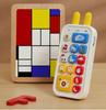 Early Childhood Education Mobile Phone Baby Baby Simulation Button Music Phone Girl Can Bite Educational Toys