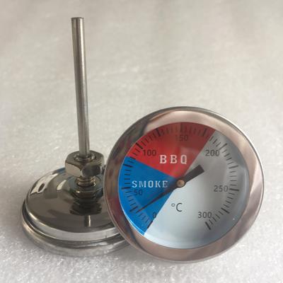 300°C Degrees Oven Thermometer Stainless Steel Grill BBQ Thermometer Instruments 52mm Barbecue Temperature Gauge Kitchen Cooking