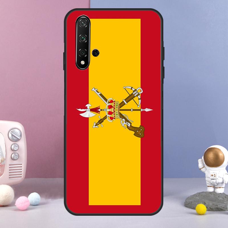 Spain Flag For Huawei Nova 7i 8i 11i 12i 12s Y73 Y70 Y90 Y60 Y72 Y61 Y91 9 10 SE P30 Pro P40 Lite Case