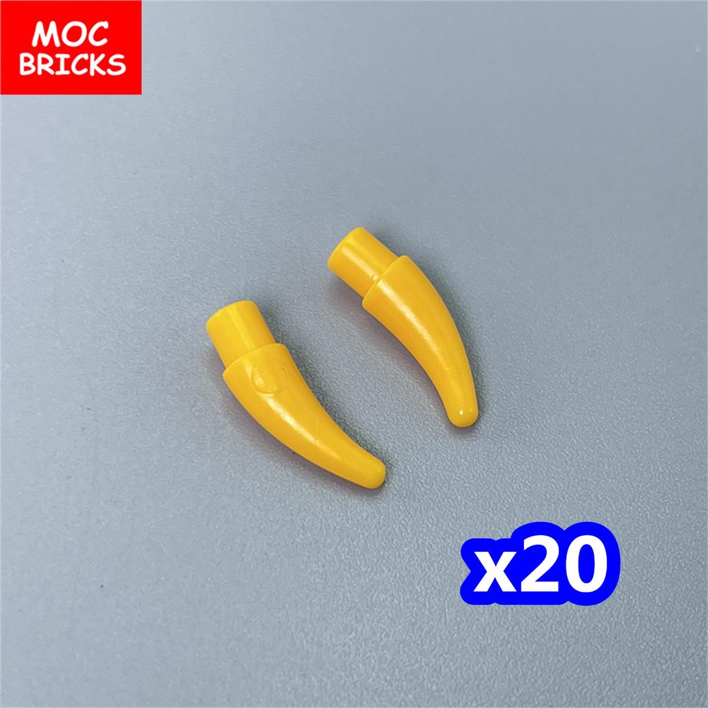 MOC Tijolos Batalha Arma 10187 Garra Milho Animal Planta Parte Blocos de Construção Acessórios Educativos Brinquedos Montados Para Crianças