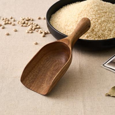 Acacia Wood Grain Spoon L20.5_WO0125014