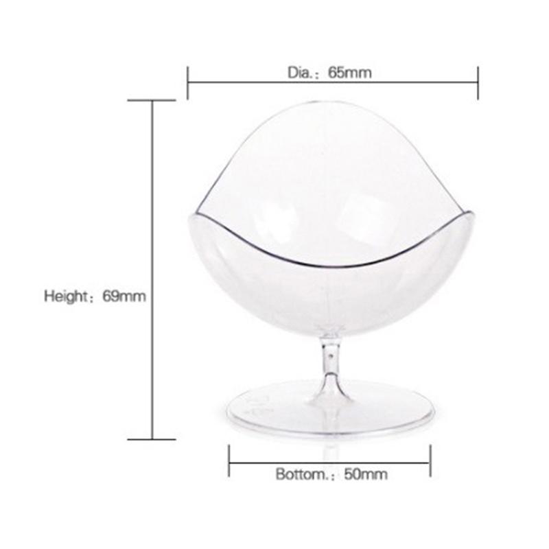 20Pcs 50Ml Tableware Dessert Cups Party Wedding Transparent Cocktail Cups