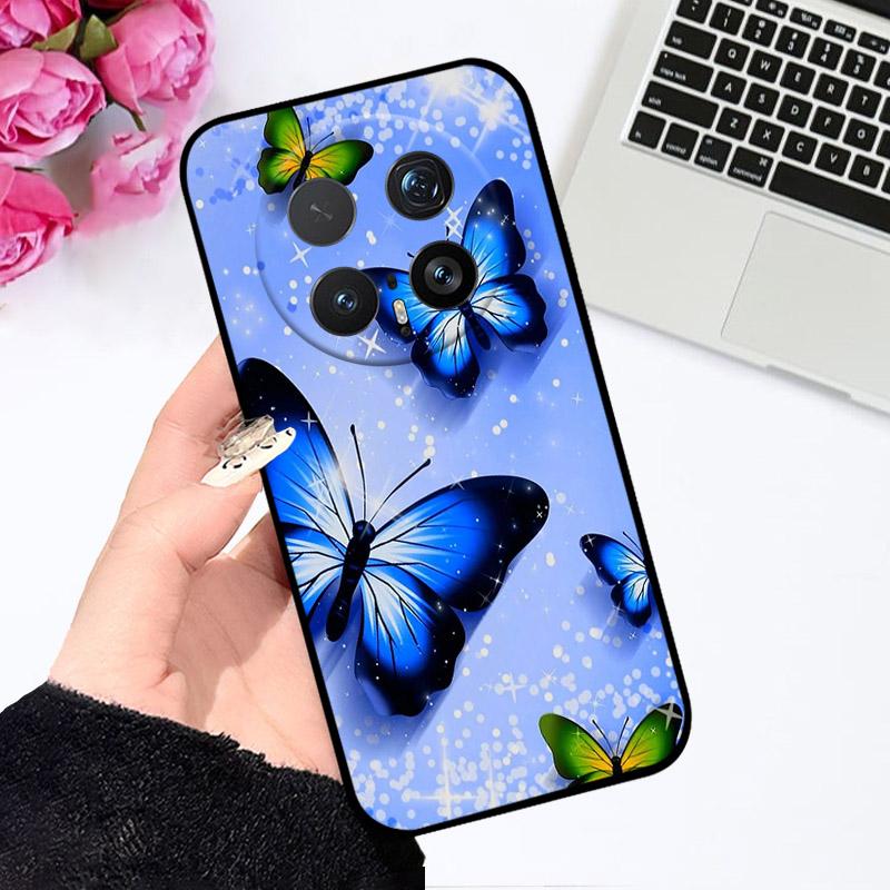 Case For Honor Magic 8 Pro 8Pro Fashion Cute Cartoon Soft Silicone TPU Phone Cover For Magic8 Pro Shell Bumper BKQ-AN00 BKQ-AN10