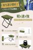 Lynvora Folding Chair, Black, Portable Stool - Seat +41% Expansion (35.5 X 26.5cm), 120kg Weight Capacity, Lightweight 445g, Seat Height 34cm, 15mm Ou
