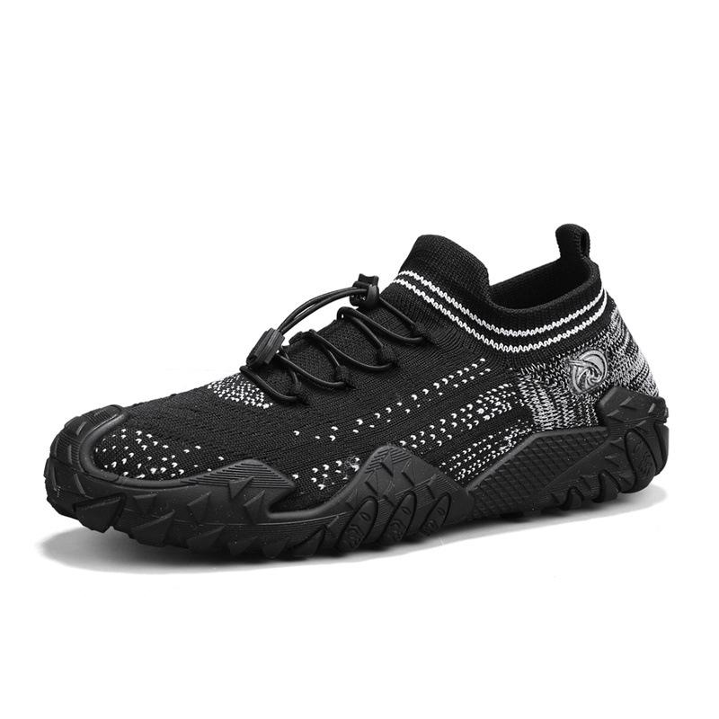 Summer Men's Shoes New Breathable Hollow Mesh Shoes Men's Shoes Non-slip Sports Shoes Casual Dad Shoes
