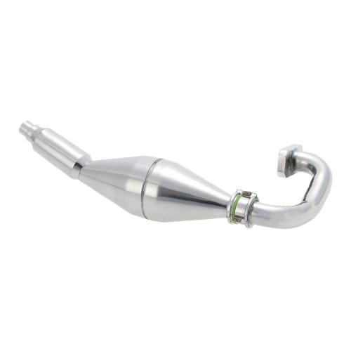 Perfeclan 15003 Aluminum Exhaust Pipe for RC HSP FG 1:5 Monster Truck Car, Silver - Expert Recommended