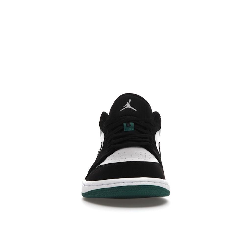 Air Jordan 1 Low Mystic Green Unisex Sneakers White Black-Mystic-Green 553558-113